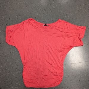 Vibrant Coral Women's Blouse